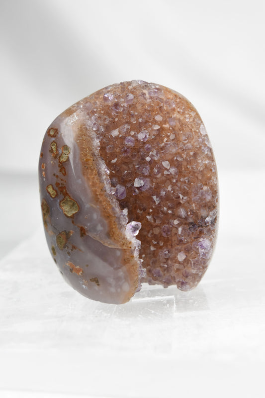 Ahhaat-ametüst geood - 3