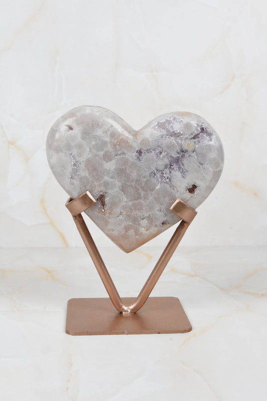 Roosa ametüst - süda 4